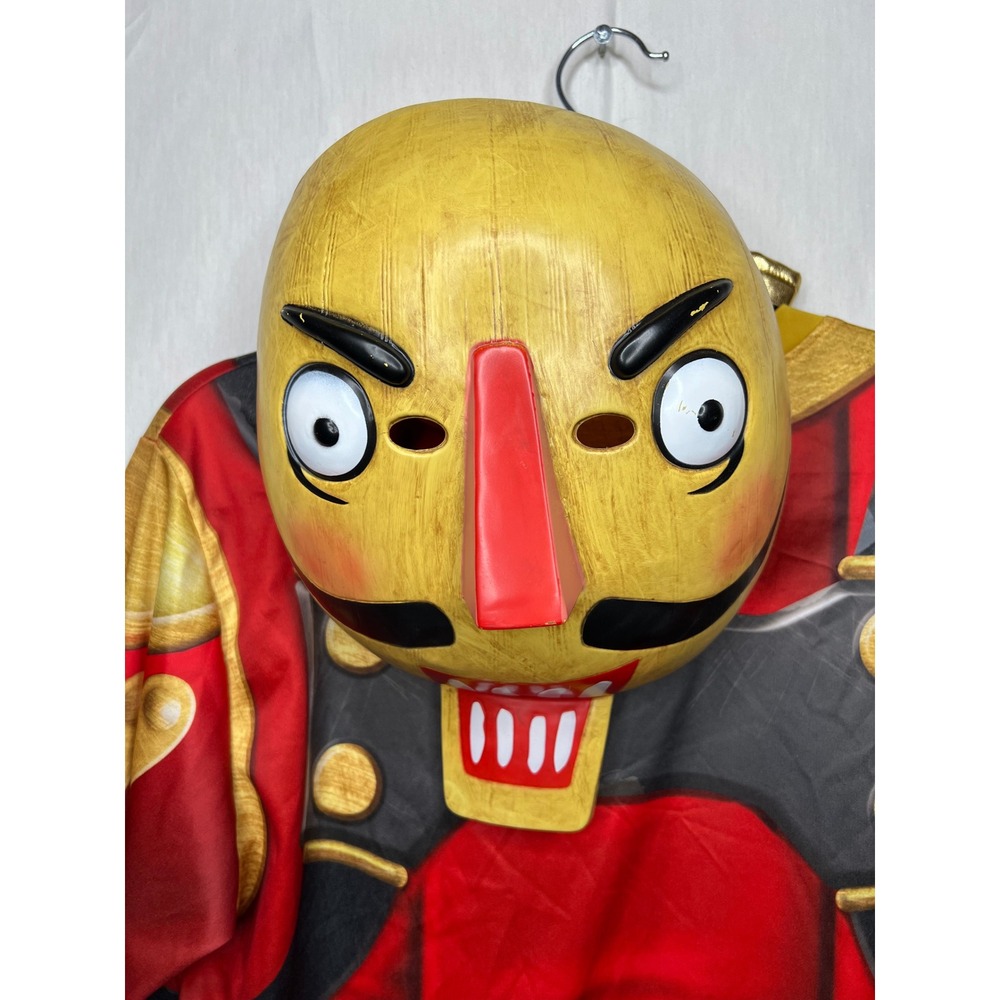 Spirit Halloween Fortnite Crackshot Nutcracker Costume Set Mask Gloves Mens M - Picture 3 of 11